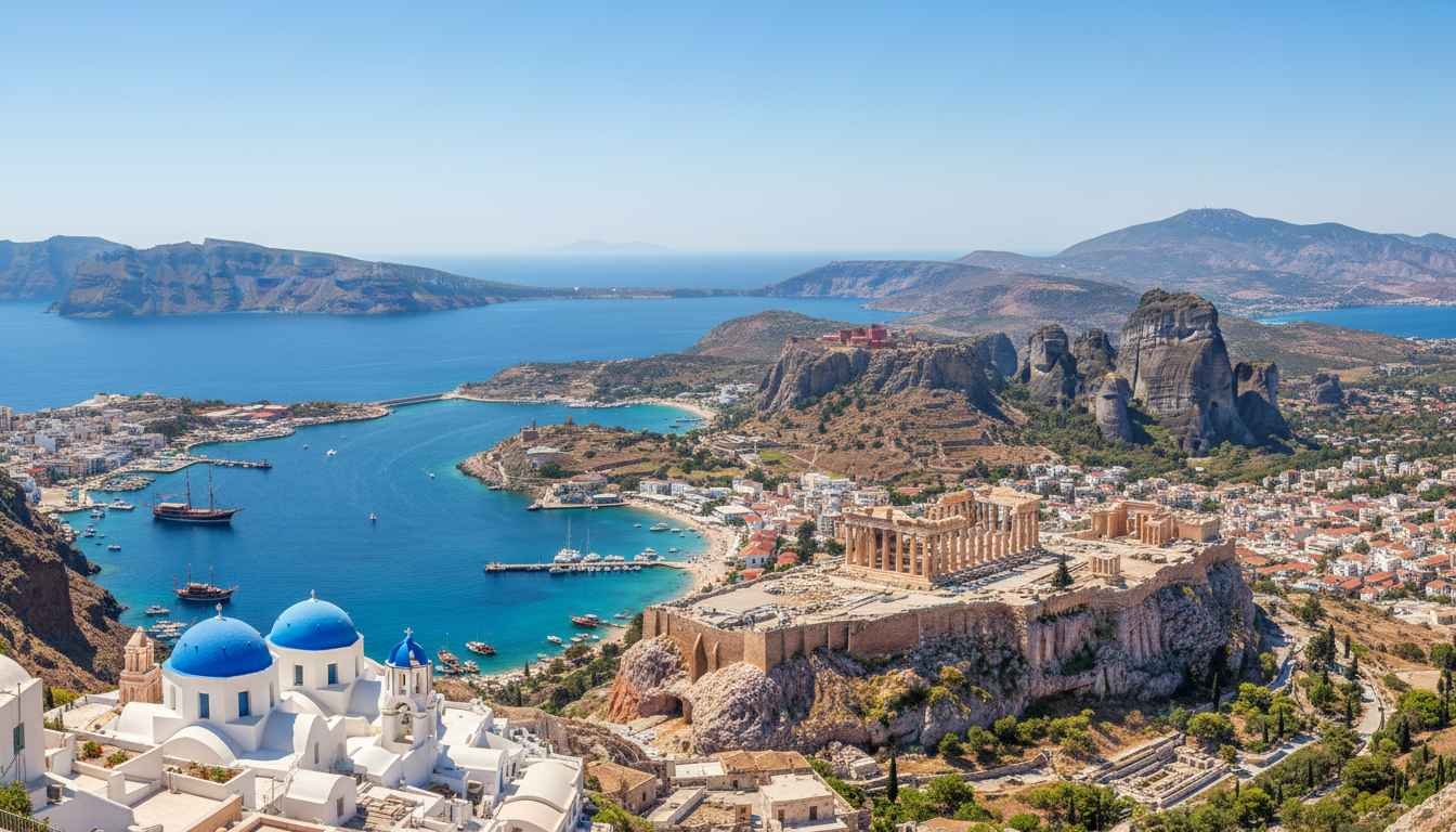 most popular places to visit in greece